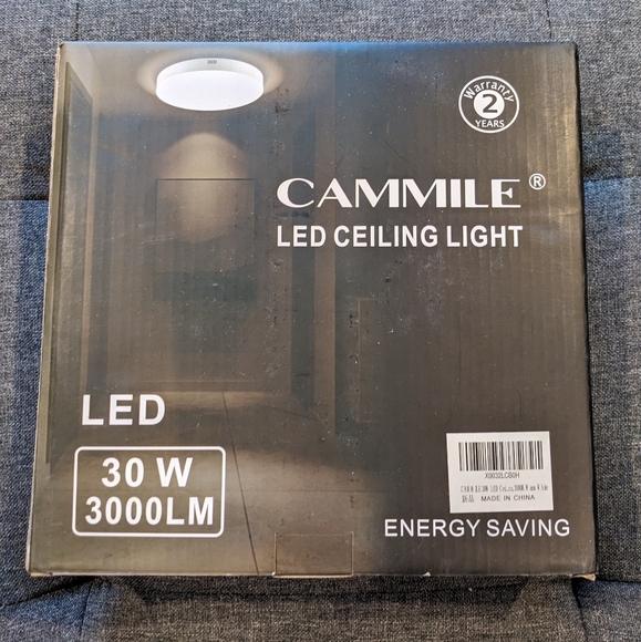 30W LED Ceiling Light, 8.4in Flush Mount Light Fixture, Surface Mounted Ceiling - Picture 1 of 4